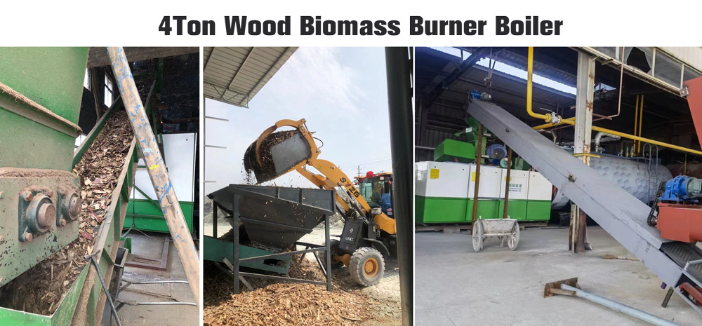 4ton wood burner,4ton biomass burner,wood biomass burner boiler