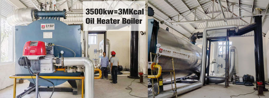 3500kw hot oil boiler,3million kcal hot oil boiler,gas fired thermic fluid heater