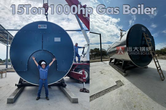 1000hp steam boiler,1000hp gas boiler,industrial gas boiler 15ton