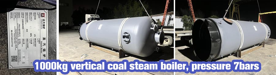 vertical water tube coal boiler,coal fired shell furnace,1000kg coal steam boiler