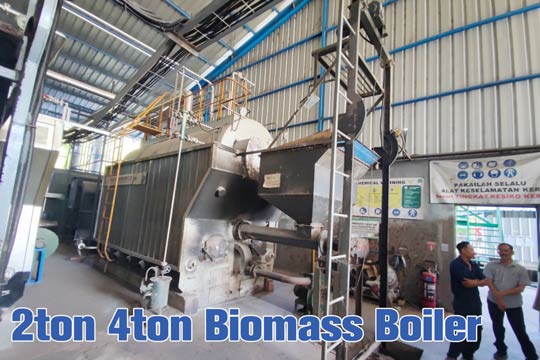 2ton 4ton biomass boiler,travelling grate biomass boiler,dzh biomass boiler