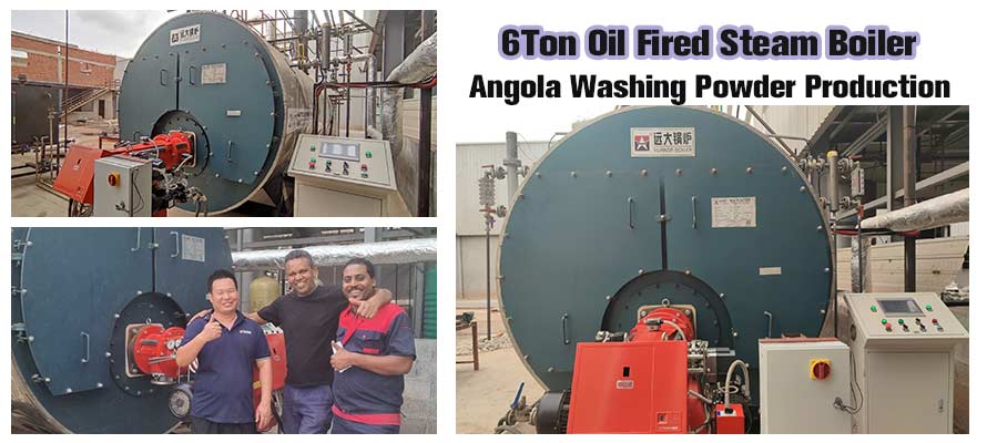 6ton oil fired boiler,fuel oil steam boiler,industrial oil burner boiler