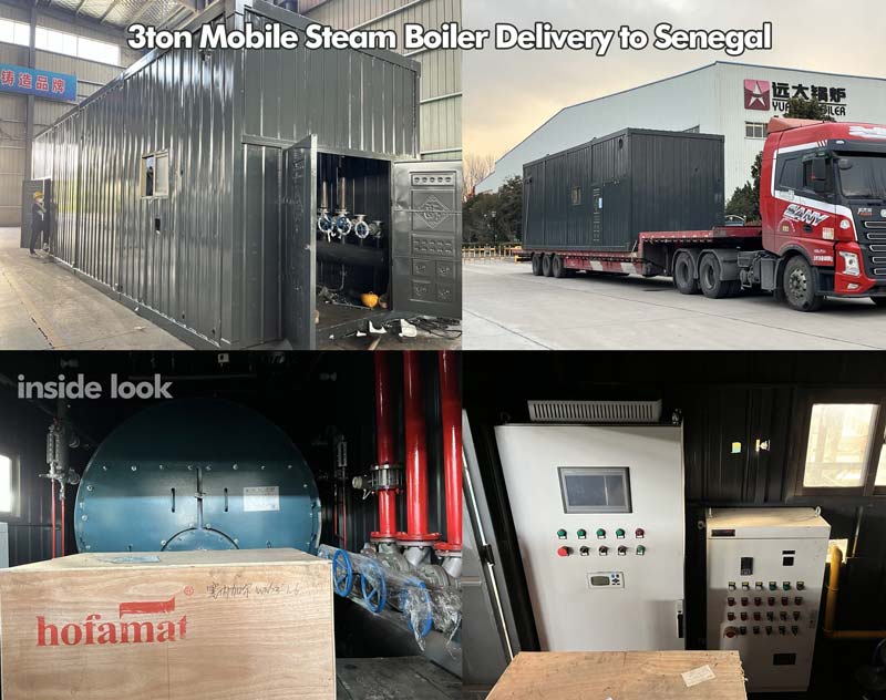 containerised steam boiler,mobile steam generator boiler,industrial steam generator boiler