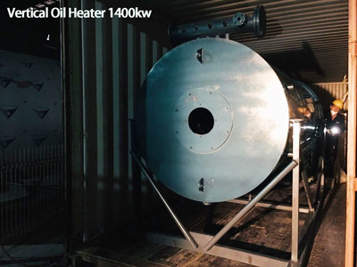 140kw vertical oil heater