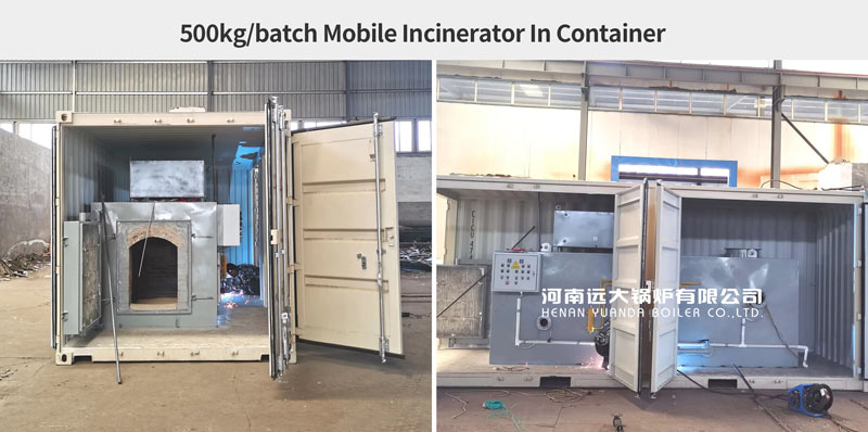 mobile medical incinerator,portable incinerator,portable animal incinerator