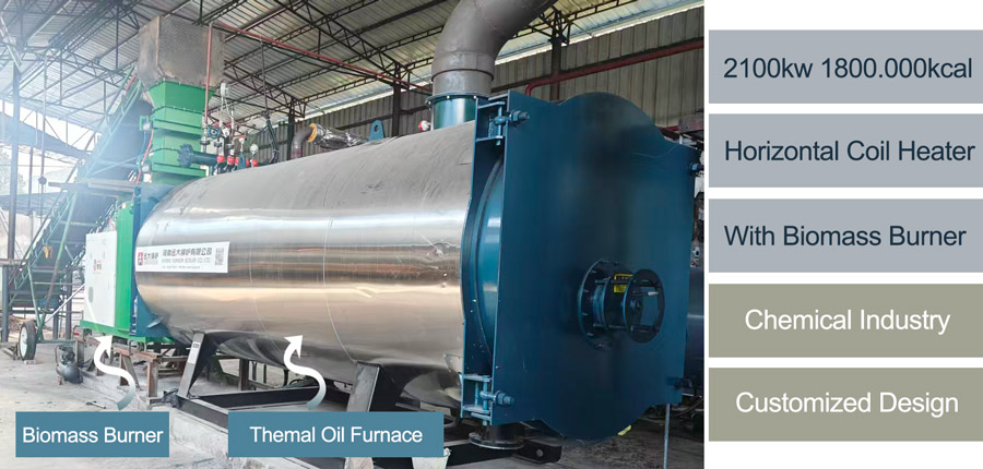 china thermal oil boiler,biomass burner boiler,biomass hot oil furnace