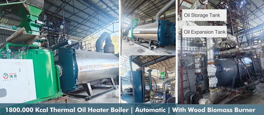 industrial thermal oil heater,horizontal oil coil heater,thermic fluid heater