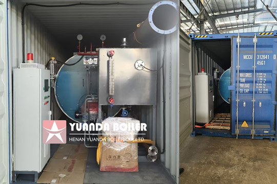 Containerised steam boiler,mobile steam boiler,portable steam boiler