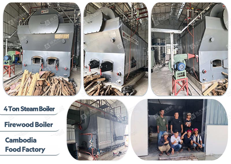 4 ton wood boiler,firewood steam boiler,steam boiler cambodia