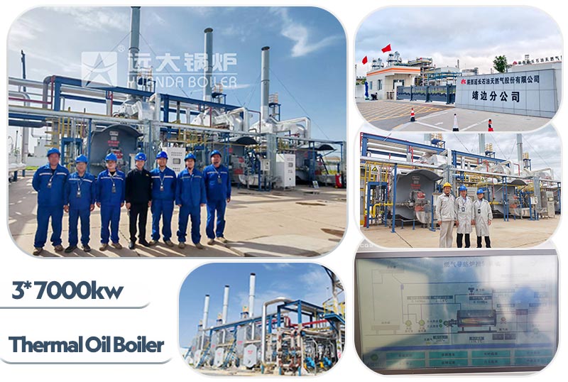 7000kw oil boiler,thermal oil heater,china boiler