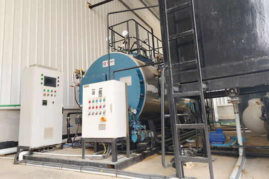 steam boiler in food factory,skid mounted boiler,steam generator boiler