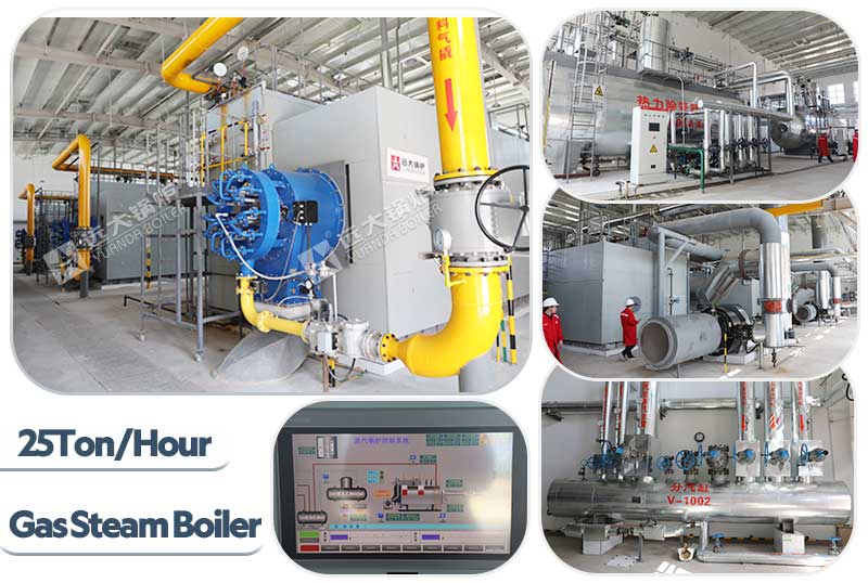 water tube steam boiler,natural gas boiler,25ton boiler