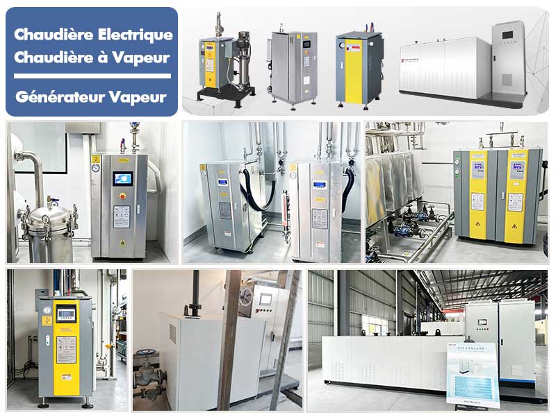 Chaudi&egrave;re &agrave; vapeur &eacute;lectrique industrielle et chaudi&egrave;re &agrave; eau chaude