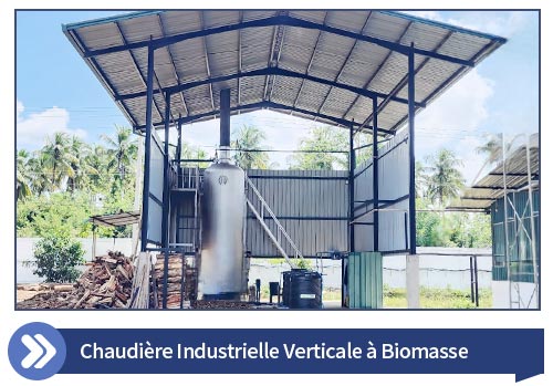 Chaudière Verticale a Biomasse Bois