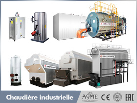 Chaudière vapeur en Chine, chaudière vapeur industrielle