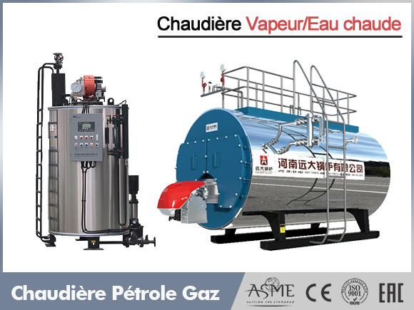 Chaudière eau chaude diesel, chaudière eau chaude au gaz