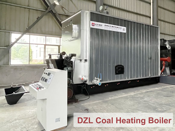 horizontal coal fired boiler,horizontal coal hot water boiler,dzl chain grate coal boiler