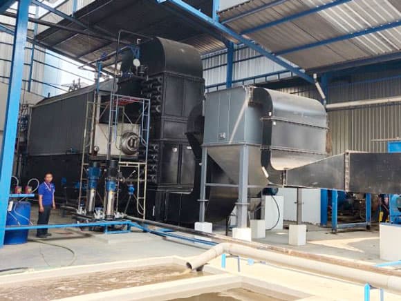 palm shells boiler, pellets fired boiler, husk boiler