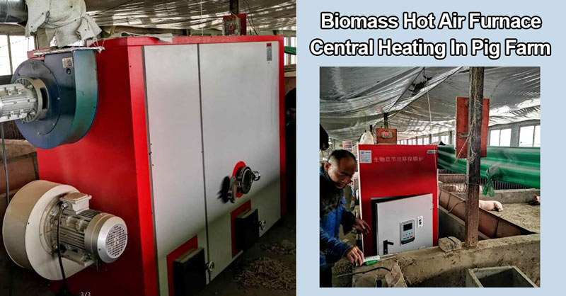 pig farm hot air heater,biomass air heater furnace,pellet fired hot air furnace