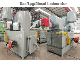 gas medical incinerator,diesel fired medical incinerator,oil fired medical incinerator