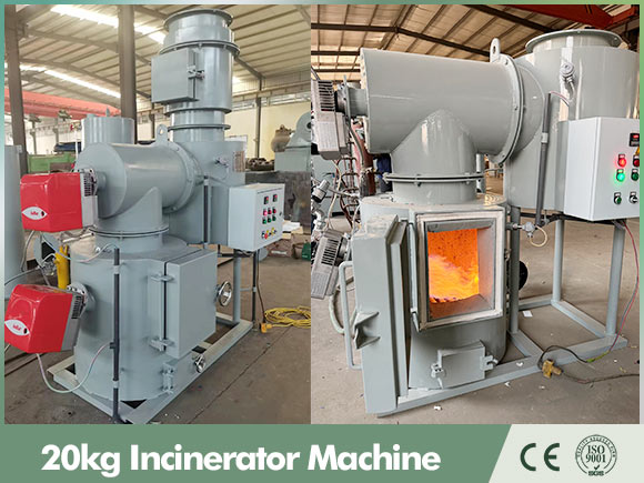 20kg pet incinerator,small waste incinerator,animal cremation incinerator