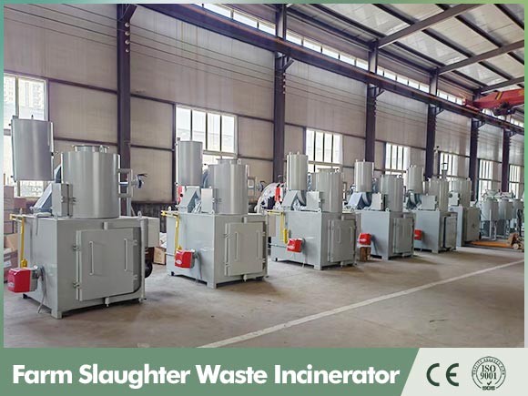 ydf waste incinerator,double chambers incinerator,smokeless waste incinerator