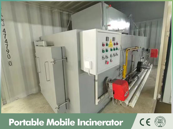 mobile garbage incinerator,waste management incinerator,smokeless incinerator