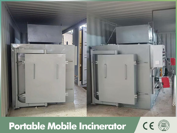 mobile waste incinerator,portable waste incinerator,medical incinerator china