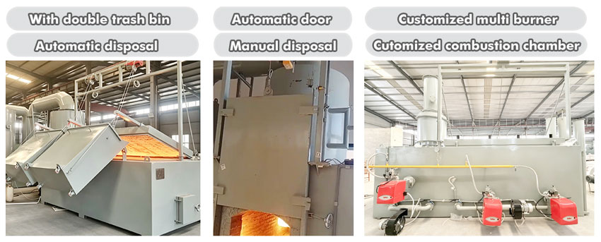 china incinerator,double chambers incinerator,medical incinerator