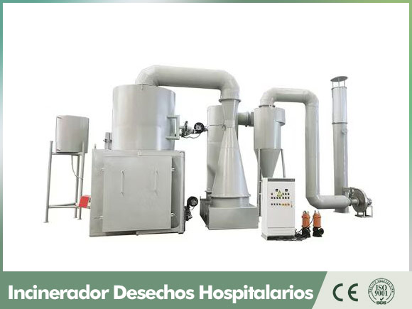 Incinerador de residuos pequeños, incinerador médico pequeño, incinerador hospitalario de China