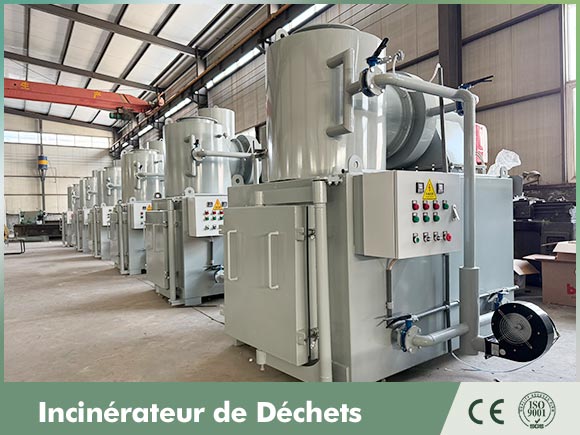 Incinérateur chinois, incinérateur de déchets médicaux, incinérateur hospitalier