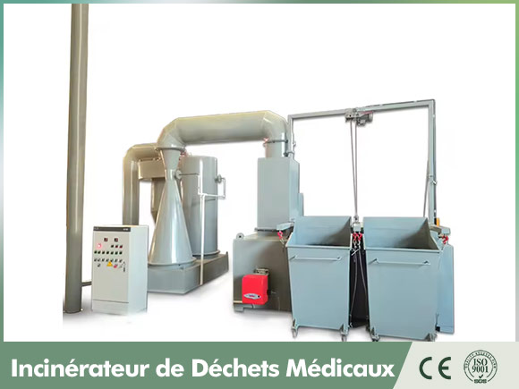 Incinérateur de déchets papier, incinérateur de déchets plastiques, incinérateur de déchets