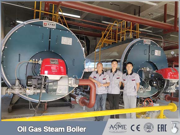 oil gas steam boiler,gas fired boiler,horizontal steam boiler