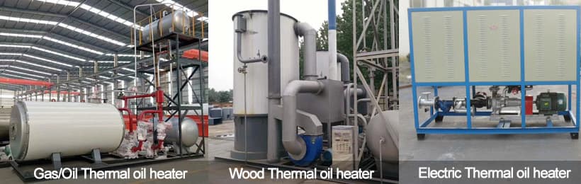 skid mounted thermal oil boiler