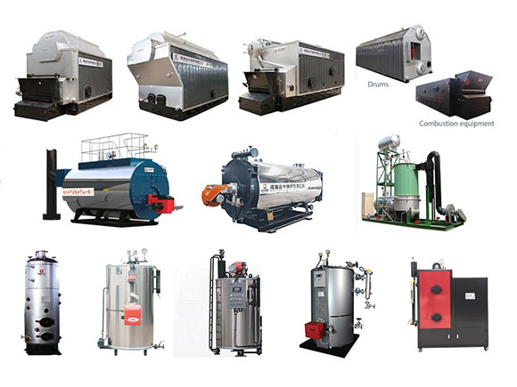 Steam boiler, gas oil coal biomass boiler