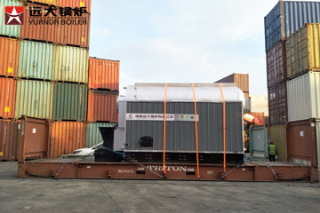 Biomass fired steam boiler was delivered to Bangladesh for Textile factory