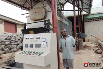 Coal fired boiler