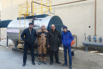 Steam Boiler For Sewing Thread Factory 