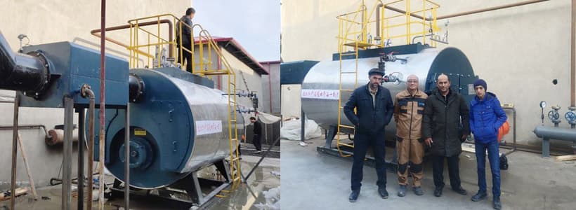 gas steam boiler