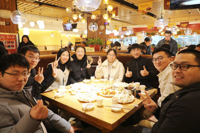 Yuanda Family Celebrate The Winter Solstice-Dinning Together