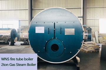 2ton WNS Gas Steam Boiler To Azerbaijan
