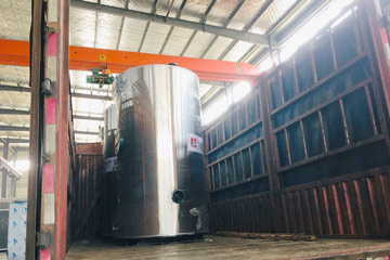 500kg vertical boiler gas fired