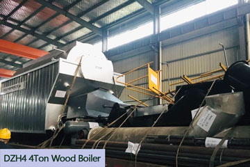DZH Wood Boiler 4ton,steam boiler indonesia