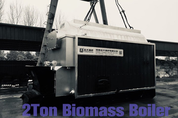 2ton steam boiler,dzl biomass boiler,2ton chain grate boiler