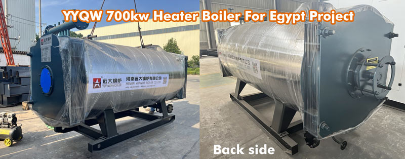 horizontal thermal oil heater boiler,700kw thermic fluid heater,700kw hot oil boiler