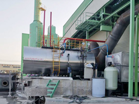 exhaust gas boiler, waste heat recovery boiler, exhaust heat boiler