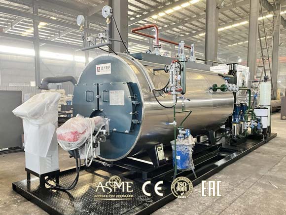 horizontal oil fired boiler,fire tube oil boiler,wns oil steam boiler