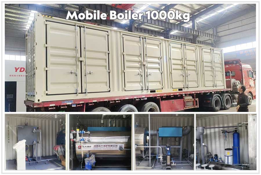 containerised boiler,mobile steam boiler,portable steam boiler