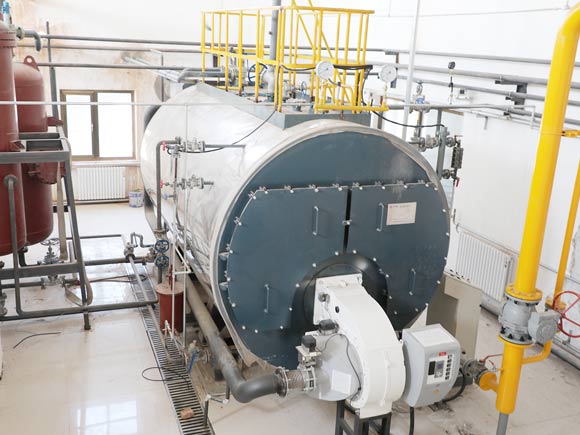 WNS Gas/oil burning fire tube boiler, Steam boiler
