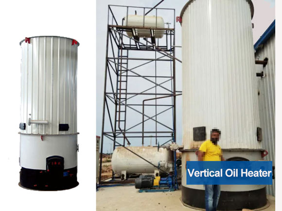 vertical hot oil boiler, YGL vertical oil boiler